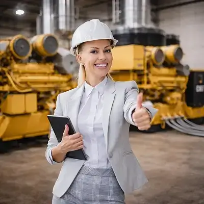 Промислові енергетичні рішення та генераторні установки Caterpillar (CAT) від Gerzpower для виробничих підприємств