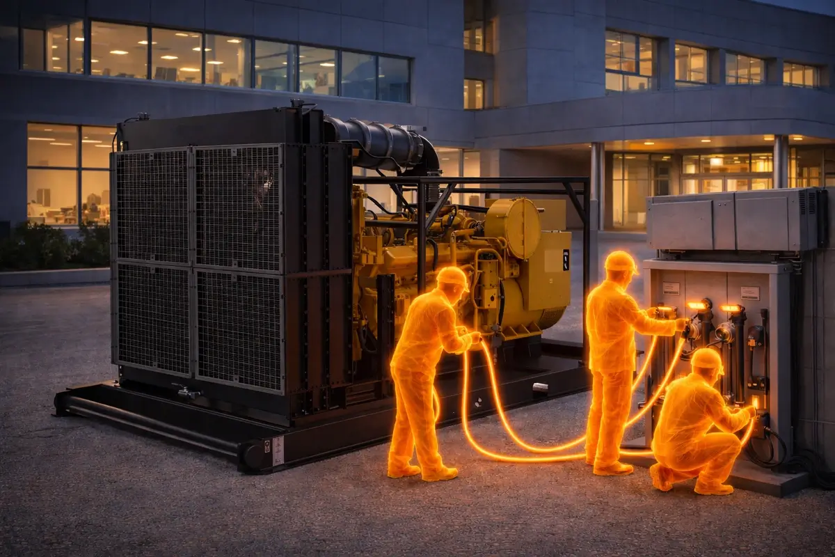 Основне та безперервне електропостачання для промислових об’єктів