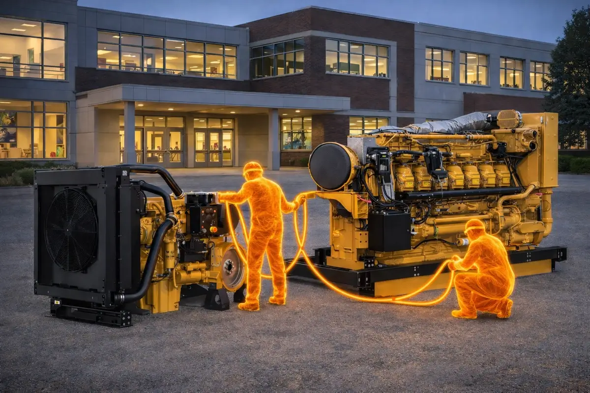 Генератор для резервного живлення